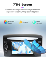 Autoradio 2 DIN Android Auto GPS 6,2 pouces en stock UE pour LANCIA Ypsilon 2012-2020 avec aide au recul et amplificateur
