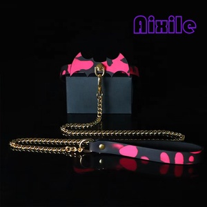 Collar Termocrómico, Accesorios de Entrenamiento para Juegos Sexuales, Juguetes Sexuales SM, Collar BDSM para Juegos de Rol Masculinos y Femeninos, Juguete Sexual de Bondage para Parejas - Product Image 4