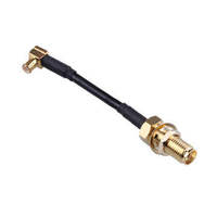 Conjunto de Cable Coaxial RG174, Conector SMA Hembra de Panel a Conector MCX Macho RF para Extensión de Antena