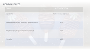 [HOSOME]PGPR/polyricinolate de polyglycérol/<span class=keywords><strong>E476</strong></span> comme stabilisateur/agent de traitement pour le chocolat/produits alimentaires cas 29894-35-7 - Product Image 2