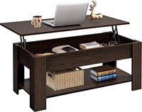 Table basse relevable multifonctionnelle au design moderne, best-seller transfrontalier, avec rangement pour salon, vente en gros usine