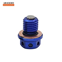 Boulon de vidange d'huile en aluminium multicolore pour moto CRF XR 50-160CC, Dirt Pit Bike, ATV, Quad, Monkey Z50