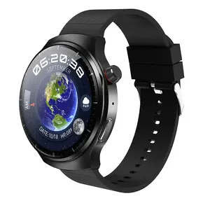 Nuevo reloj JS 4 para hombre, reloj inteligente de negocios, caja redonda de aleación, 1,52 "AMOLED, NFC, pago, ChatGPT, reloj inteligente Wearfit redondo