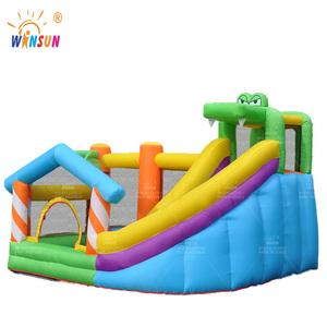 Château gonflable WINSUN, château gonflable commercial, trampoline gonflable, toboggan combiné pour location de fête - Product Image 2