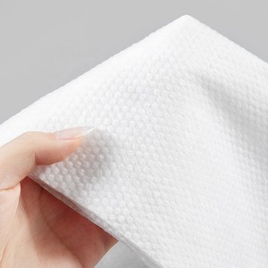 Weißer Vliesstoff Punkt prägung Viskose Pet Blended Spunlace Vlies/Vliesstoff Rollen 70gsm 75gsm 80gsm - Product Image 2