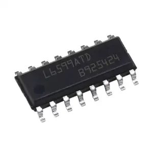 อิเล็กทรอนิกส์ชิป ic L6599D L6599AD L6599ATD ชิปแหล่งจ่ายไฟ LCD SOP16 L6598D