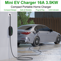 Chargeur portable EV certifié GBT TUV ETL 16A 220V Type 2 Stations de charge État neuf