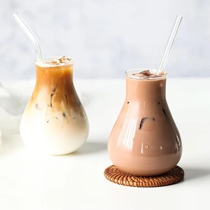 Nouveau produit explosif sur Internet, célébrité du web, glace latte, eau à bulles américaine, verre à café pour boisson - Product Image 1