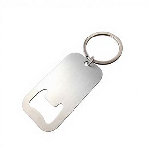 Porte-clés décapsuleur en acier inoxydable personnalisé, créatif, portable, cadeau, décapsuleur de bière en métal - Product Image 1