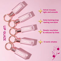 Gloss à lèvres liquide végétalien hydratant et hautement pigmenté, effet brillant, personnalisable OEM/ODM, pour femmes, cosmétique quotidien pour les lèvres