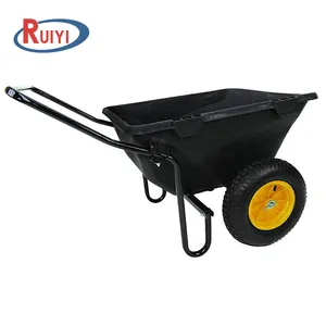 Heavy Duty Cub Cart 400 Lbs Load Capacity 7 Cubic Feet Tub Rugged Wide-Track Tires Utility and Hauling Cart