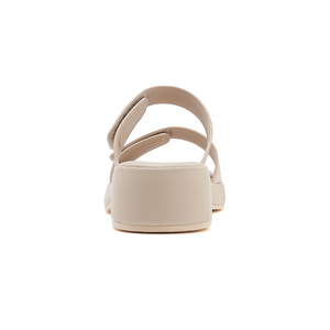 Sandal wanita desain mewah kasual ringan ukuran besar sandal bersol tebal penambah tinggi Fashion sepatu sandal - Product Image 4