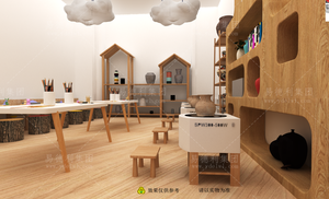 Thiết Kế Mới Yideli IDP-L04 Mềm Chơi Thiết Bị Thiết Lập Toddler Giả Vờ Trò Chơi Tương Tác Trung Tâm Thương Mại Trẻ Em Trong Nhà Sân Chơi - Product Image 5