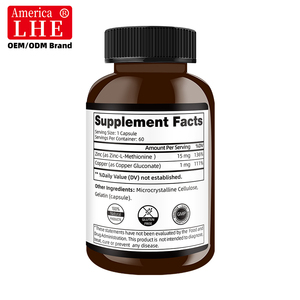 Fabricant de compléments alimentaires en capsules de zinc et de cuivre à marque privée Shecome, favorisant la clarté de la peau et la structure des cheveux. - Product Image 6