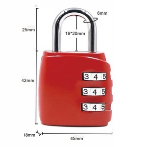 <span class=keywords><strong>Lucchetto</strong></span> di Sicurezza a 4 Cifre per Armadietti da Palestra Economico in Lega di Zinco con Scheda <span class=keywords><strong>Scorrevole</strong></span> e Numero - Product Image 5