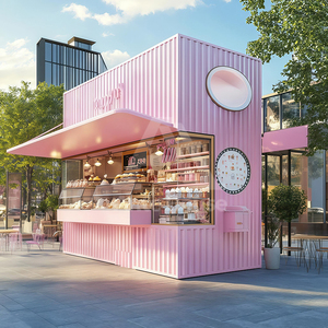 บ้านคอนเทนเนอร์สำเร็จรูปเคลื่อนย้ายได้สองชั้นสำหรับโรงแรมและร้านค้าสมัยใหม่พร้อมดีไซน์ประกอบรวดเร็ว - Product Image 3