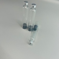 Flacon en verre de 3 ml, flacon en verre borosilicate, scellé individuellement avec base noire, étanche, approvisionnement en vrac OEM