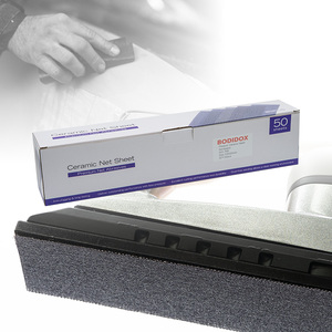 Papier abrasif en céramique de qualité supérieure BODIDOX fabriqué en Chine, maille céramique, 70*420 mm, rectangle, excellente performance de coupe, durabilité - Product Image 4