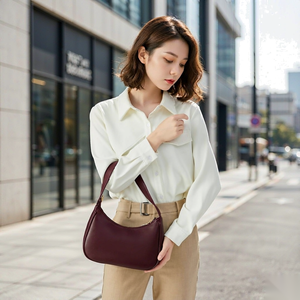 Bolsos de Hombro de Moda 2025 de Alta Calidad para Mujer, Lindos Bolsos de Mano de Cuero PU Estilo Hobo, Mini Bolsos de Mano con Cierre de Cremallera - Product Image 6