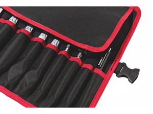 Sac de rangement pour outils multi-tailles, très vendu, garantie de qualité, 12 compartiments, étui de transport compact et pliable pour outils - Product Image 2