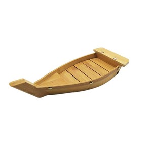 Bandeja de madera estilo japonés para servir sushi, para uso en hoteles y restaurantes, color sólido RH326 - Product Image 5