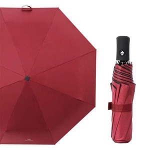 Sombrilla de Goma Negra con Protección Solar, Plegable, para Lluvia y Sol, de Doble Propósito, Regalo Publicitario, Sombrilla Automática - Product Image 6
