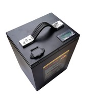 72V 50Ah 30Ah 60Ah 48V 80Ah avec batterie intelligente BMS 60V 100Ah au lithium LiFePO4 pour moto électrique E-Scooter
