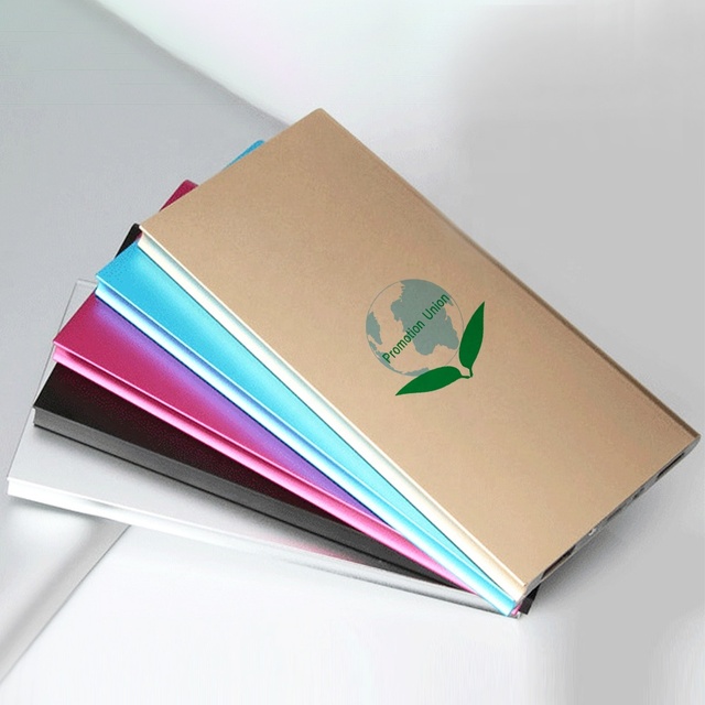 Wholesale Price Promotion Gifts Custom Logo Super Slim Power Station Portable Metal 5000mah 8000mah 10000mah Power Banks
