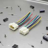 Kits de connecteurs moto DAJIANG 6 broches 6,3 mm 12 V, prise mâle/femelle, contact en cuivre, boîtier rectangulaire en ABS, modèle automobile