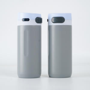 Bouteille de voyage en acier inoxydable à double paroi anti-fuite de 16 oz avec logo personnalisé à <span class=keywords><strong>action</strong></span> par gâchette - Product Image 3