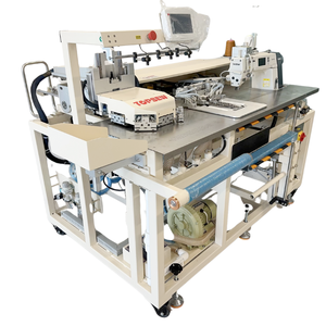 Machine à coudre industrielle robuste manuelle à point noué plat à une aiguille pour l'insertion de poches TS-299 - Product Image 2