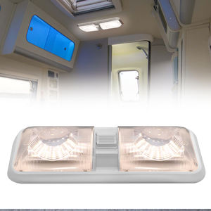 Plafonnier LED en matériau ABS <span class=keywords><strong>pour</strong></span> accessoire d'interrupteur blanc 12V avec kit de lumière chaude <span class=keywords><strong>pour</strong></span> RV <span class=keywords><strong>pour</strong></span> la lecture de livres - Product Image 1