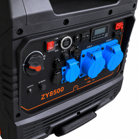 Générateurs à onduleur à démarrage automatique 6000W 8000W, super silencieux, portables, à essence, pour usage domestique - Vente en gros usine