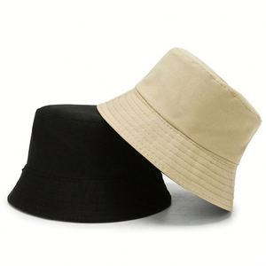 Fashion <b>Reversible</b> Blank <b>Bucket</b> <b>Hat</b> Outdoor Sunproof Cotton Sun <b>Hat</b> Traveling Beach Personalized <b>Bucket</b> <b>Hat</b> - Product Image 3