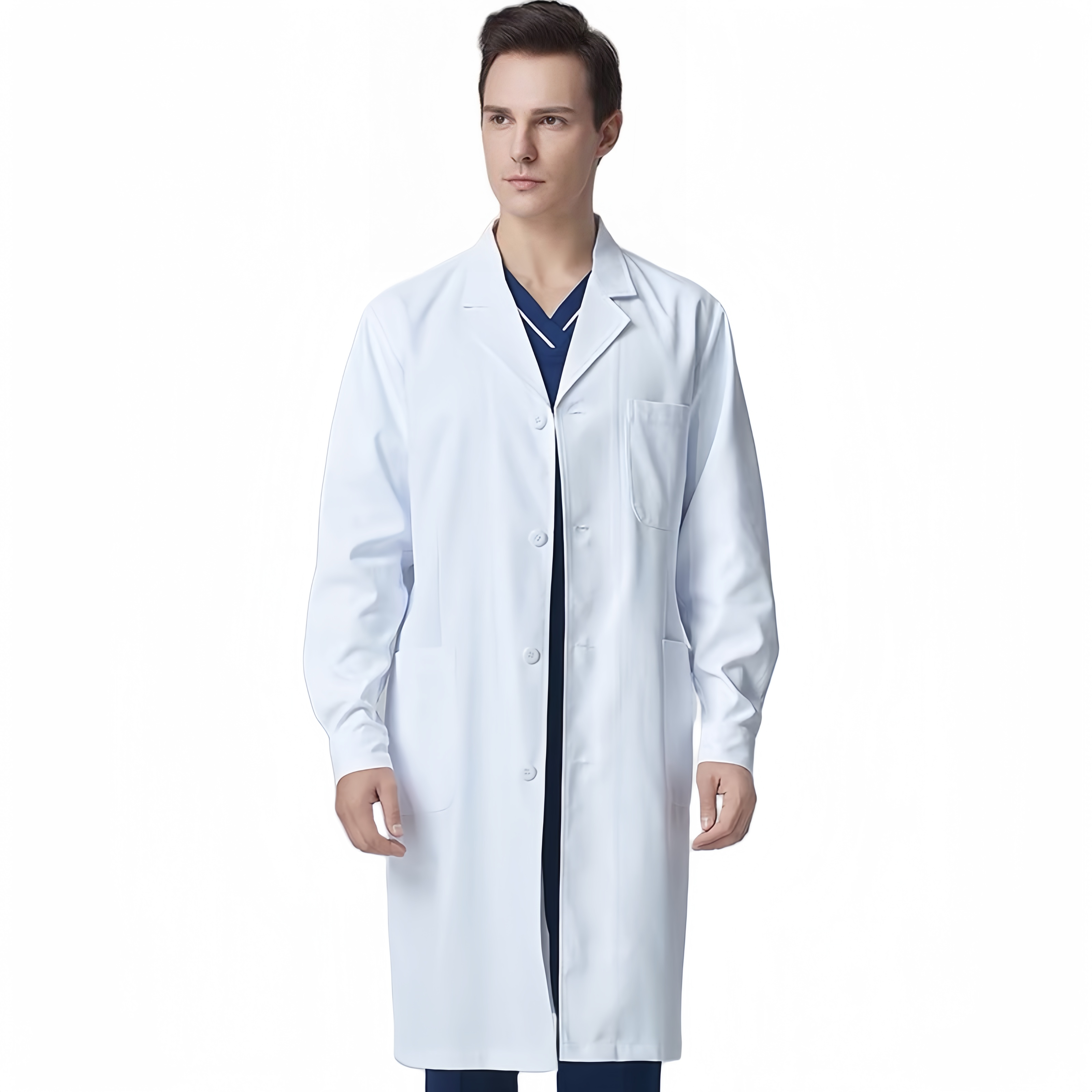 แขนยาวสีขาวผู้ชาย