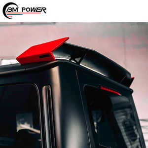 Sec De Fiber De Carbone G-CLASS W463A W464 G500 <span class=keywords><strong>G53</strong></span> G350 B900 KO-Style Toit Spoilers De Voiture Aile Haute Canard Hayon Boot Corps Kit Pièces - Product Image 3