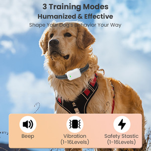 Collar de Adiestramiento para Perros con Alcance de 500M, Bloqueo sin Choque con un <span class=keywords><strong>Clic</strong></span>, Pantalla TFT, Mini Receptor Recargable, Control de Sueño Automático y Bajo Consumo - Product Image 3