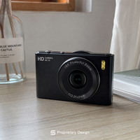 Kamera Lipat Kompak 4K 64MP Autofokus Layar IPS 2.4 Inci Dapat Diputar Tahan Air Tahan Guncangan Mode Pemotretan Selfie Isi Ulang Hadiah