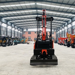 Chine 1 tonne 1.5 tonnes pelle sur chenilles avec fonction d'oscillation de flèche pelle 1.8 tonnes nouvelle Mini pelleteuse - Product Image 1