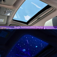 Film Premium pour Toit de Voiture Effet Ciel Étoilé & Éclairage Ambiant Intérieur – Film Lampe Panoramique Effet Ciel – Installation Non-Invasive – Film Lumineux Effet Étoilé