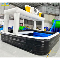 Piscine gonflable extérieure, bar aquatique, tente de fête, pub gonflable pour jardin, piscine gonflable de haute qualité, très vendue