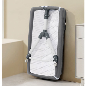 <strong>Newborn</strong> Splicing Large Bed, Baby <strong>Crib</strong>, Movable <strong>Crib</strong>, Portable 2-in-1 Foldable Multifunctional BB Bed - Product Image 6