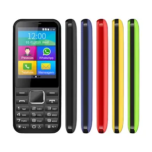 OEM UNIWA A2801 ponsel Android 2.8 inci, 3G mendukung whatsapp/facebook/twitter GPS Keypad biaya rendah