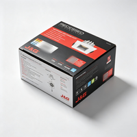 Caja de Cartón Corrugado Personalizada, Reciclada, con Cierre Automático, Impresa, para Productos de Uso Diario, Caja de Embalaje de Cartón para Pedidos
