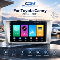 Pour Toyota Camry 6 XV40 2006-2011 Autoradio Android 15 4G WIFI GPS CarPlay Android Auto, Non 2din