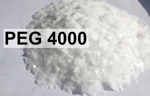 Polyéthylène glycol PEG 4000, polymère solide, fourni par l'usine, utilisé comme liant, lubrifiant et excipient dans de multiples industries - Product Image 2
