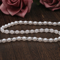 Perle tournesol fait à la main Connexion perle dentelle chaîne Accessoires pour cheveux Accessoires vestimentaires