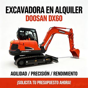 Excavatrice sur chenilles Doosan DX 60 d'occasion, <span class=keywords><strong>mini</strong></span> 6 tonnes, modèle DX60-9c, avec moteur, boîte de vitesses et pompe hydraulique, à vendre - Product Image 1