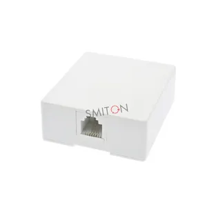 RJ11 6P4C Modular Telephone Terminal Junction Box Surface Box