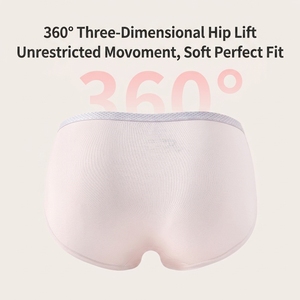 Culottes en coton uni doux et confortables, imprimées sans coutures, pour adolescentes et <span class=keywords><strong>étudiant</strong></span>es, écologiques - Product Image 6